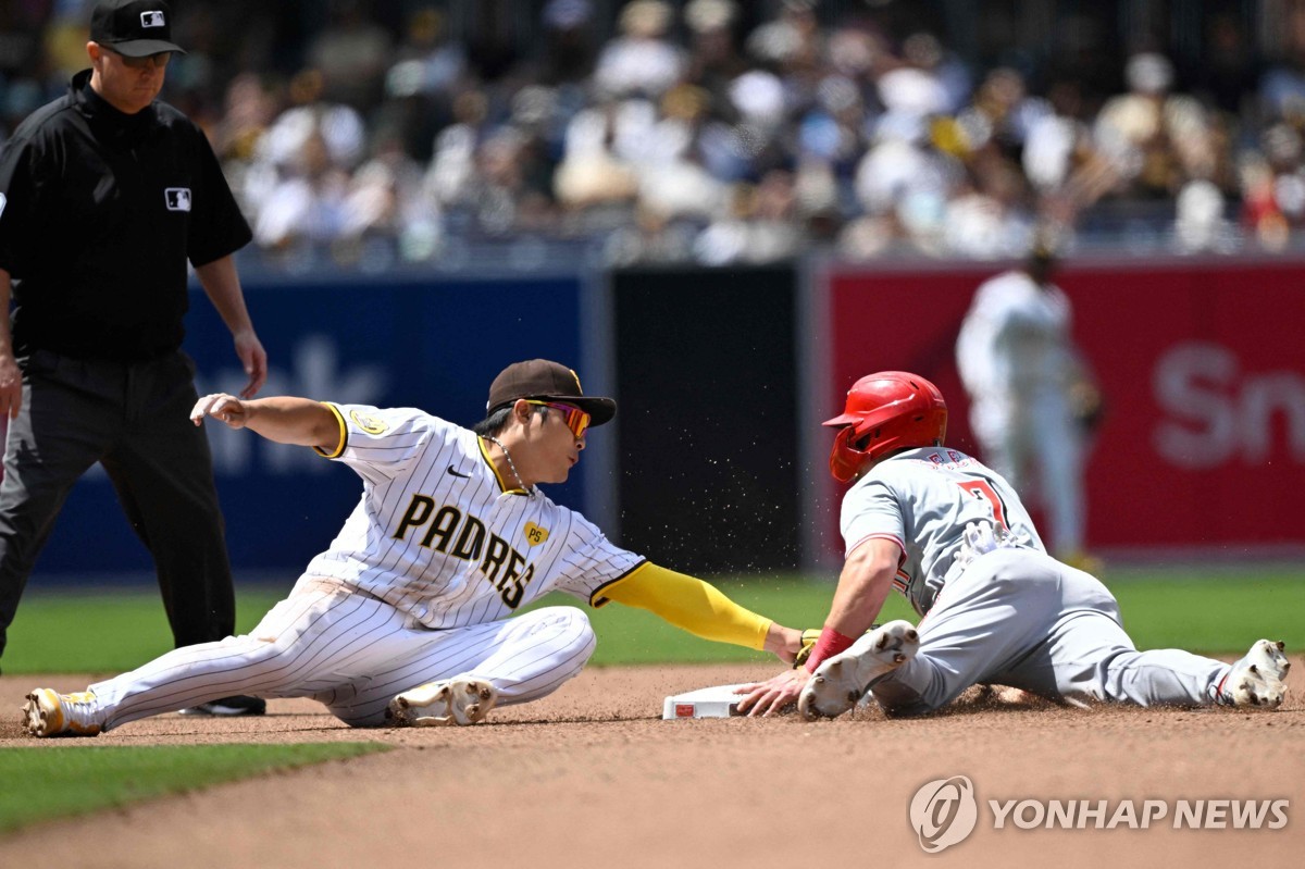 타격감 회복하는 샌디에이고 김하성, 7경기 만에 멀티 출루