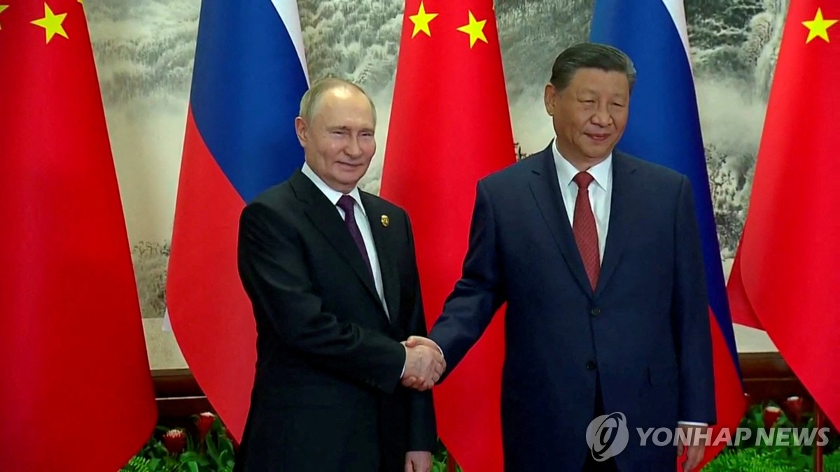 시진핑 "전략적 연계 한층 강화" 푸틴 "억제에도 양국교역 증가"(종합)