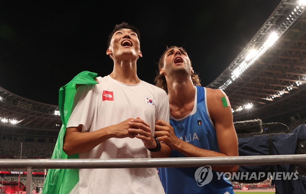 우상혁 "바르심, 열심히 준비하더라…9일 도하서 올림픽 탐색전"