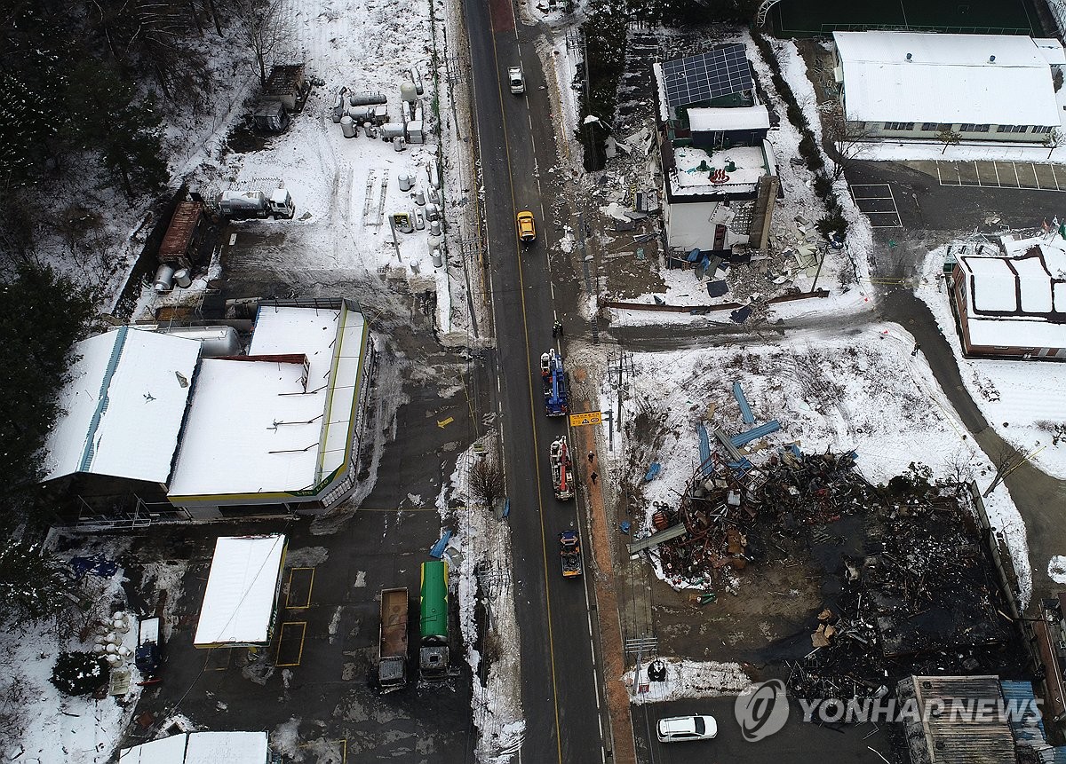 평창군, 5명 사상 폭발 사고 난 LPG 충전소 '사용 정지' 명령