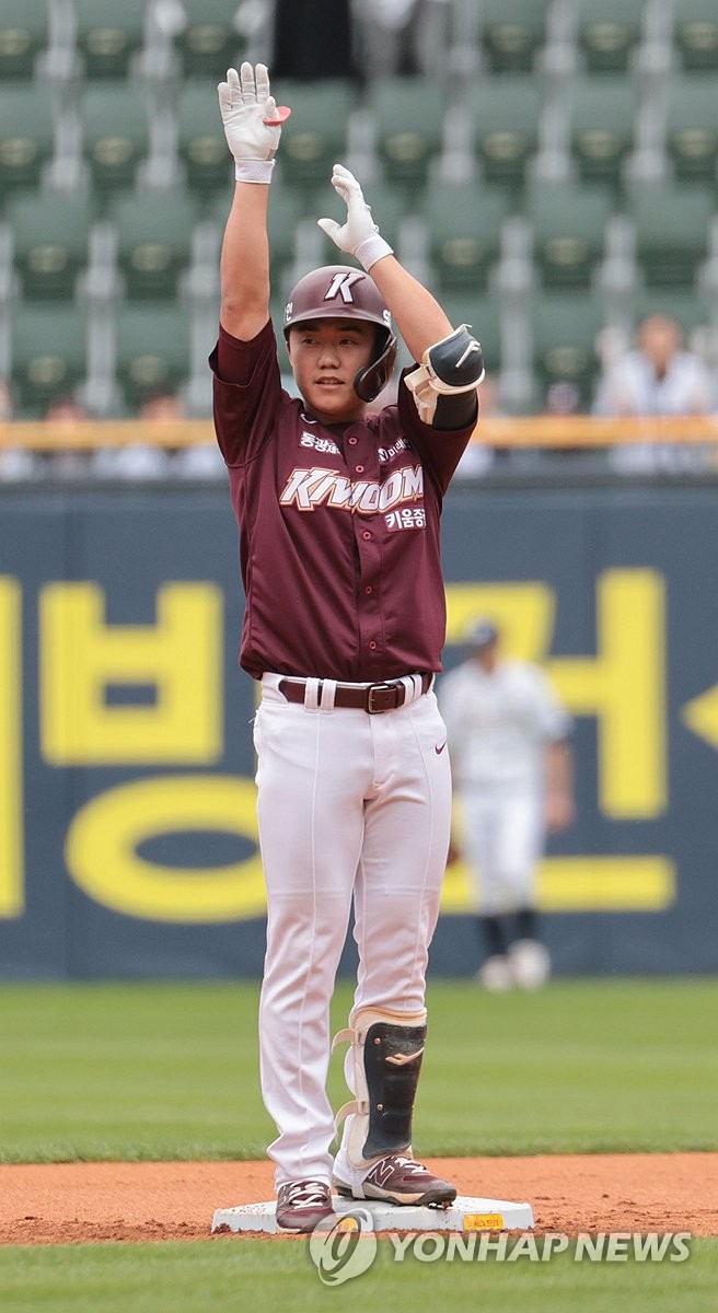 신인상 경쟁 뛰어든 키움 고영우 "감사하는 마음 큽니다"