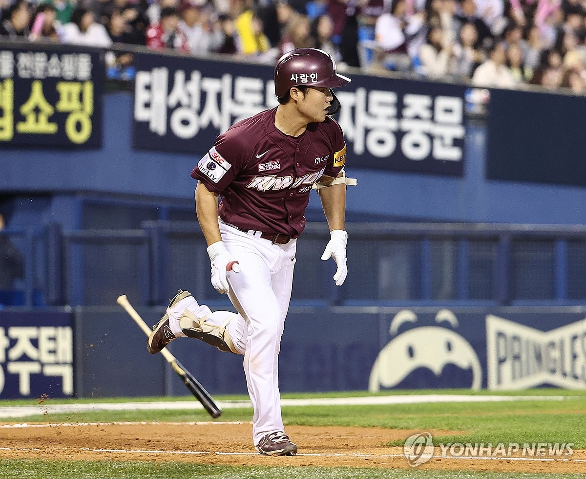 키움 신인 고영우, '경기 체력 아직'이라는 평가에도 타율 0.385