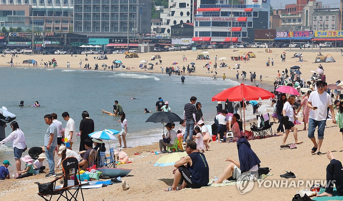 부산 5월 중순 역대 최고기온…화요일 낮도 대부분 25도 이상