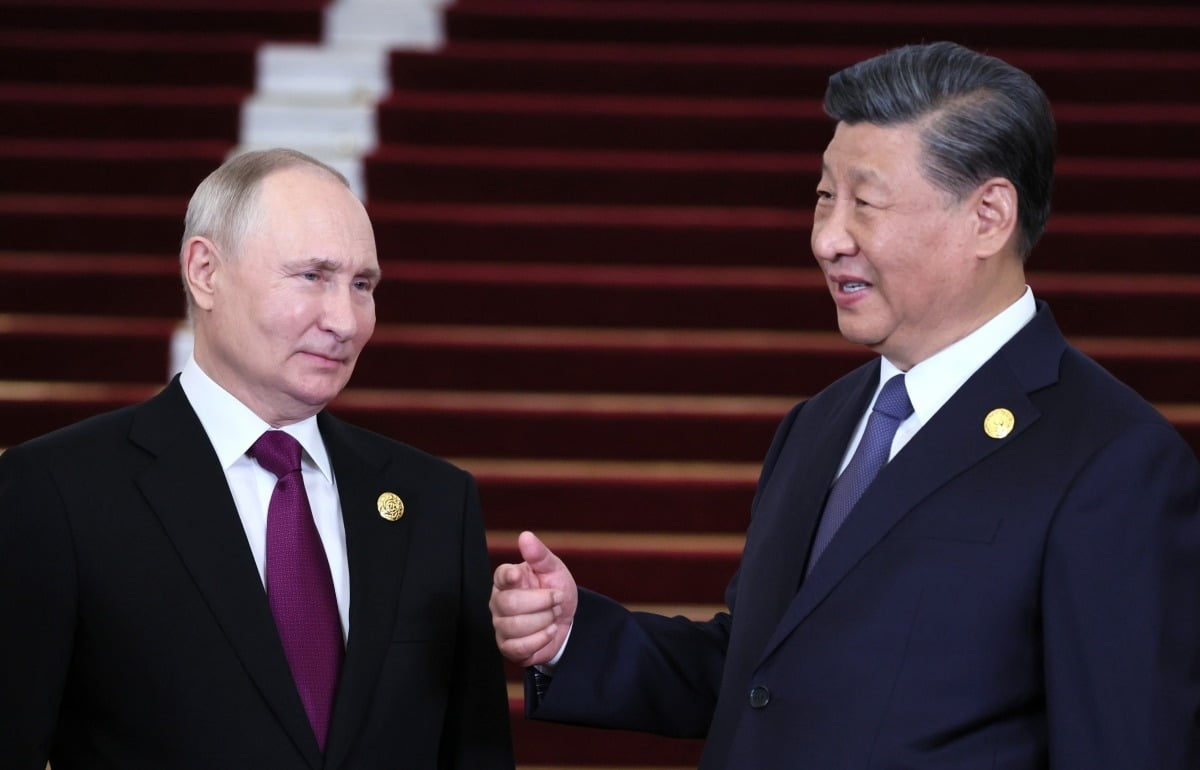 시진핑 중국 국가주석과 블라디미르 푸틴 러시아 대통령/사진=AP