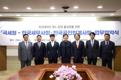 국세청, 한국세무사회·공인회계사회와 국선대리인 활성화