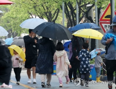 100년간 서울서 어린이날 4년에 한번꼴 비…올해도 비소식