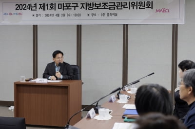 "보조금관리 1원까지 철저히"…마포구, 전담팀 신설해 관리