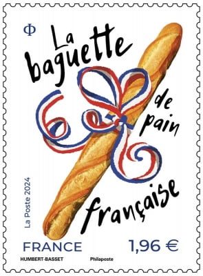 프랑스인들의 바게트 사랑…우체국, 헌정 우표 출시