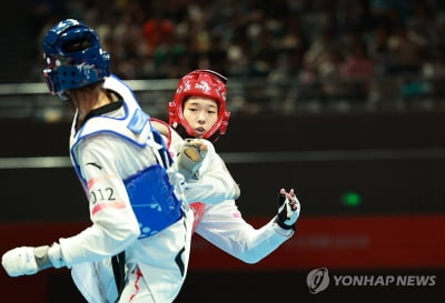 태권도 여자 57㎏급 김유진, 올림픽 앞두고 아시아선수권 우승