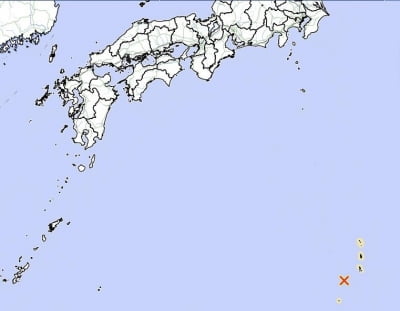 日오가사와라 제도 해역서 규모 6.0 지진…"쓰나미 우려 없어"(종합)