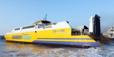 인천∼백령도 대형여객선 2026년 운항 목표로 협상중