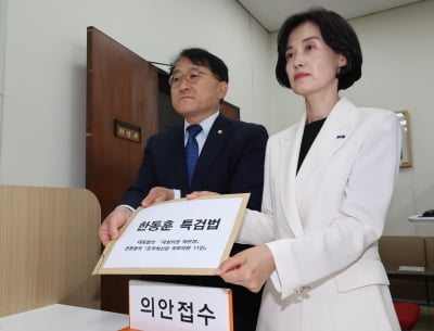 조국혁신당, 1호 법안으로 '한동훈 특검법' 발의