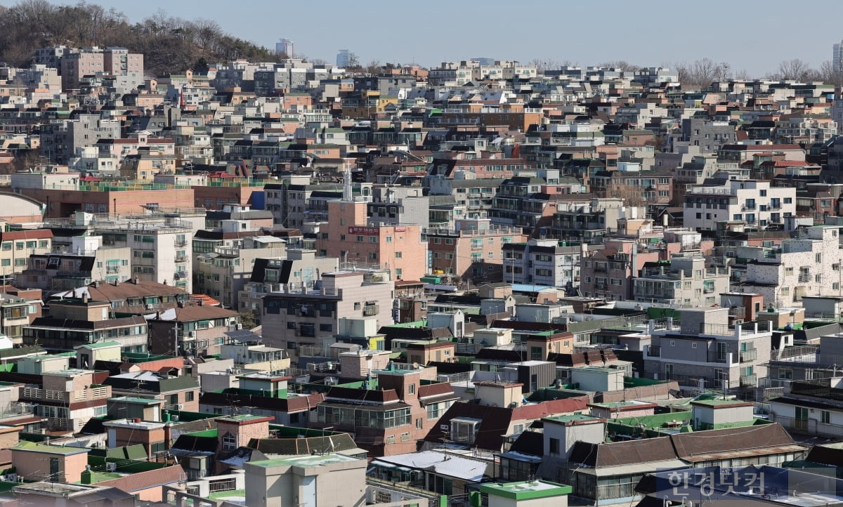 빌라와 오피스텔이 밀집한 서울 강서구 화곡동 일대 모습. 사진=한경DB