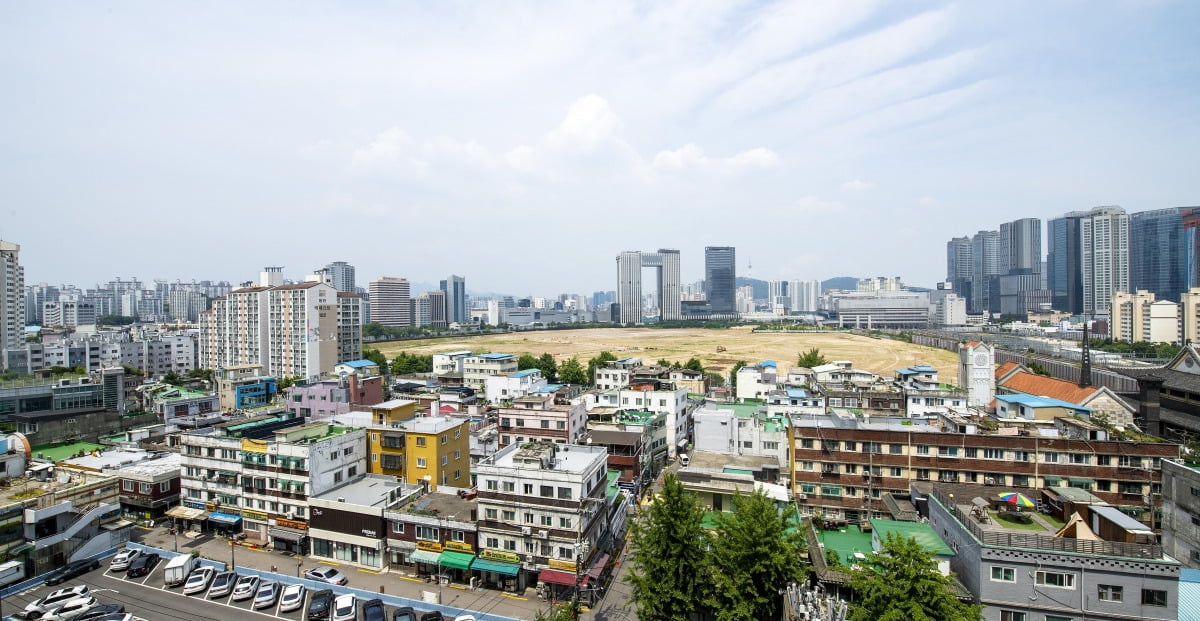 서울 용산구 이촌동 제1구역(이촌동 203-5번지 일대) 전경 /용산구 제공