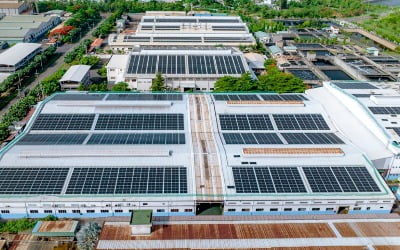 SK에코플랜트, 베트남 산업단지 지붕에 태양광 준공