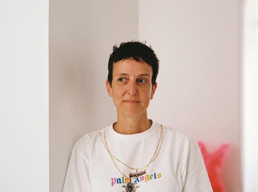 Sarah Andelman at home in Paris, 2023 Photograph by Aliki Christoforou for Art Basel