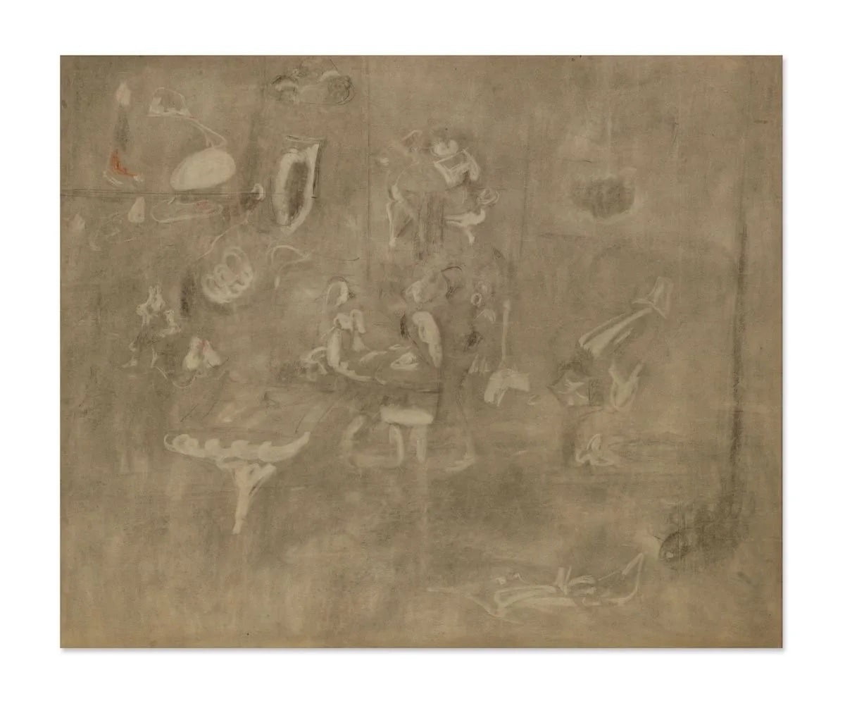 Ashile Gorky의 희귀작 '무제(1946~17)'은 1600만달러에 아트바젤 2024 첫날 판매됐다. Hauser&Wirth 