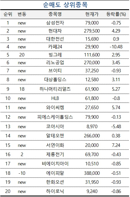 [마켓PRO] 삼성전자 팔고 '사조대림·현대로템' 산 초고수들