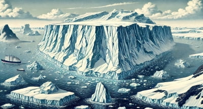 "남극에 떠다니는 얼음, 예상보다 더 빨리 녹아" 경고