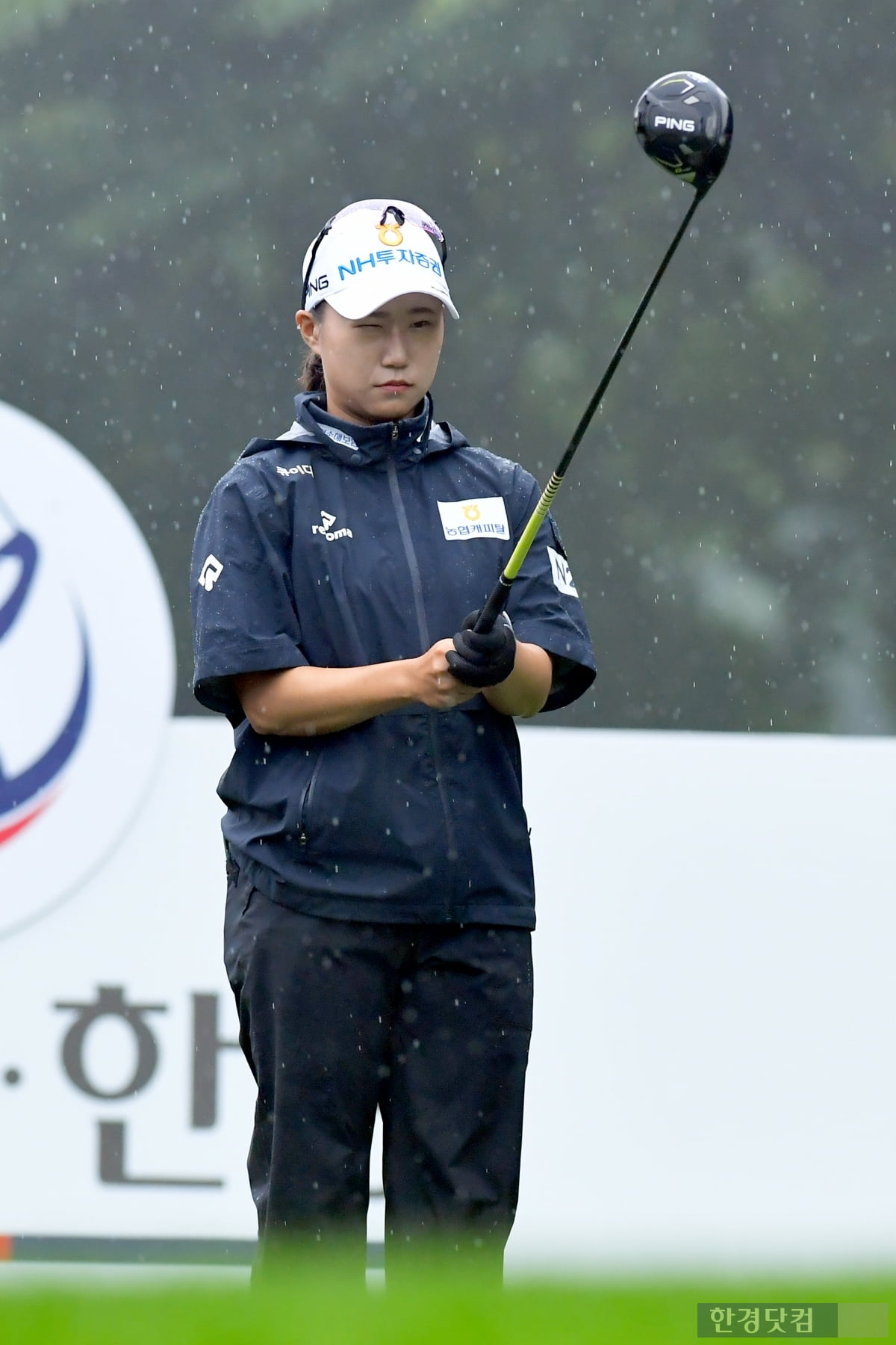 [포토] 정윤지, '정확한 에임' (BC카드·한경 레이디스컵 2024)