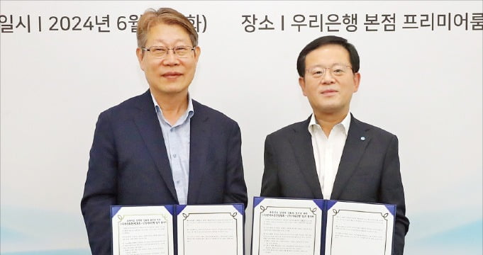 [포토] 우리은행, 로봇산업협회와 맞손  