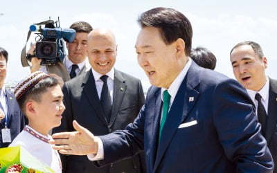 尹, 중앙아시아 3국 순방…에너지·플랜트 협력 강화