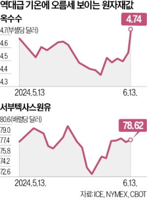 제대로 열 받은 지구…밀·옥수수 작황 직격탄, 유가 연일 꿈틀