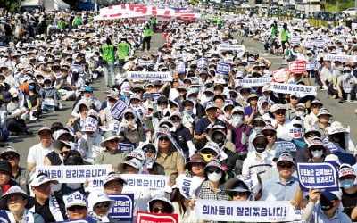 정부 "휴진 참여율 15%"…강남 '피·안·성'은 매출 줄까 파업안해