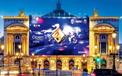 [포토] “열린 마음은 언제나 승리”…삼성, 파리서 올림픽 광고  