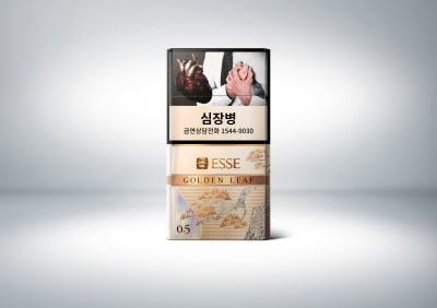 KT&G, 신제품 '에쎄 골든리프 0.5mg' 출시