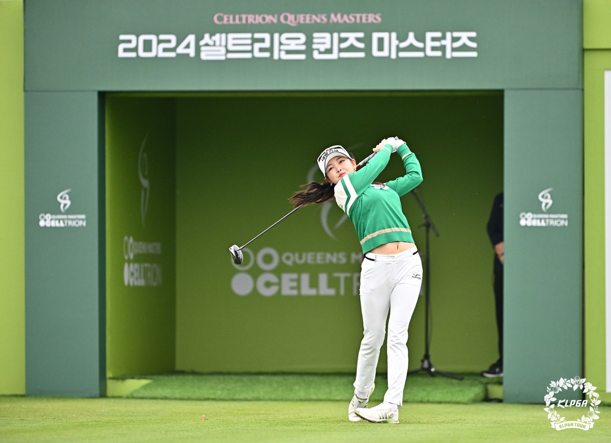 박민지, KLPGA 셀트리온 대회 2R도 선두…사상 첫 4연패 보인다