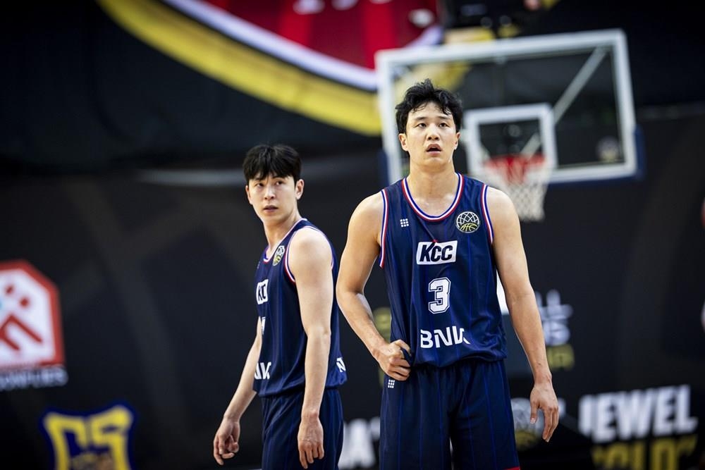 KCC, FIBA 챔피언스리그 아시아 첫 경기서 23점 차 대패