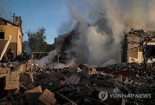 우크라 평화회의 도중 러 "자포리자 마을 점령"