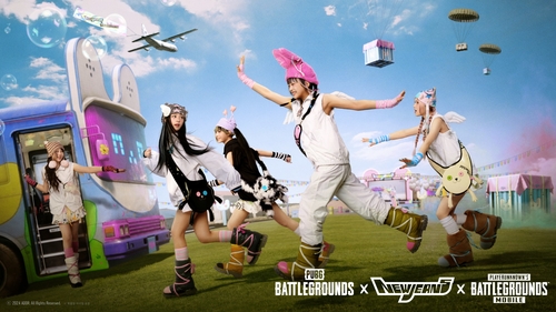 크래프톤·어도어, PUBG 속 뉴진스 성희롱 논란에 "적극 대응"