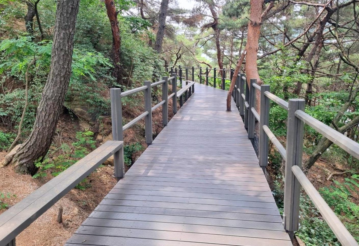 "인왕산 편하게 즐겨요" 서대문구 무장애길 3단계 구간 완공