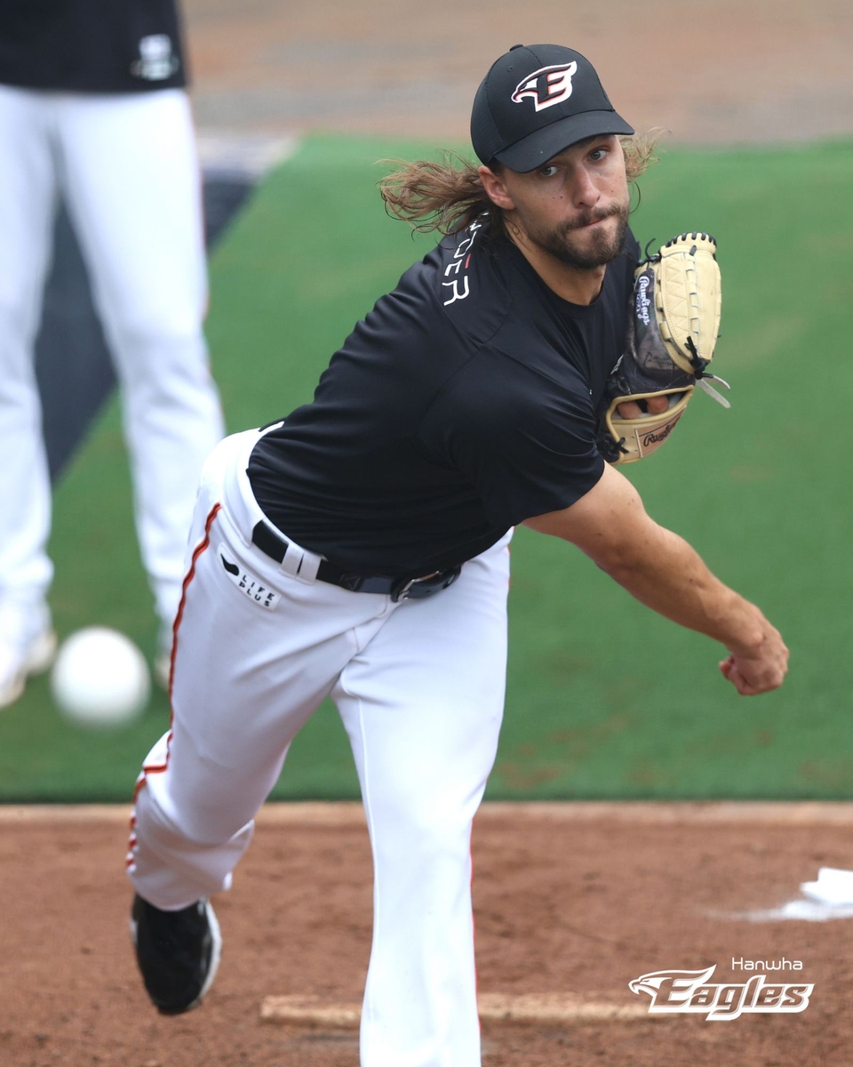 '한화 대체 외국인' 와이스, 25일 대전 두산전서 KBO 데뷔