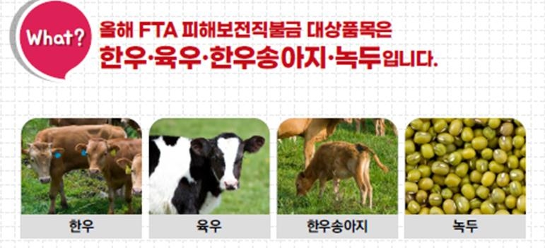 농식품부, 한우·육우농가에 FTA 피해보전금 지원