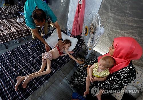 뼈만 앙상한 아이들…"가자지구에 이미 기근 시작됐다"