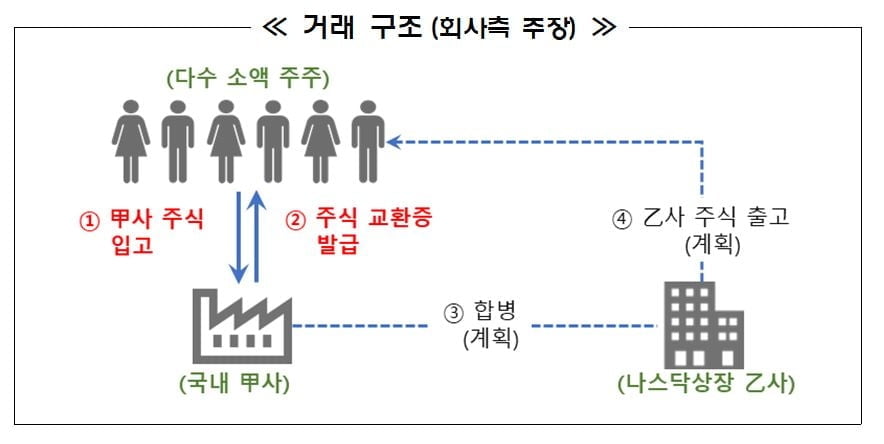 '나스닥 상장' 현혹 비상장주식 거래 구조(금융감독원)