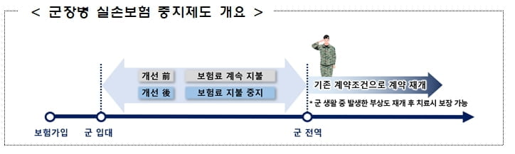 "입대해도 실손낸다?"…내달부터 '납입 중지' 가능