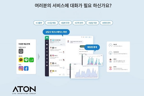 아톤, 교보라이프플래닛 ‘옴니채널 세일즈 플랫폼’ 프로젝트 참여…AI컨텍센터 고도화 작업 착수