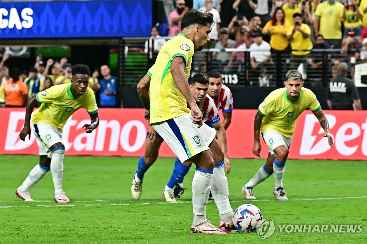 화력 살린 브라질, 파라과이 4-1 완파…코파 아메리카 첫 승
