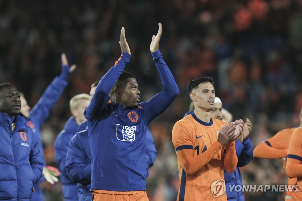 '잉글랜드는 졌는데'…네덜란드, 아이슬란드에 4-0 대승