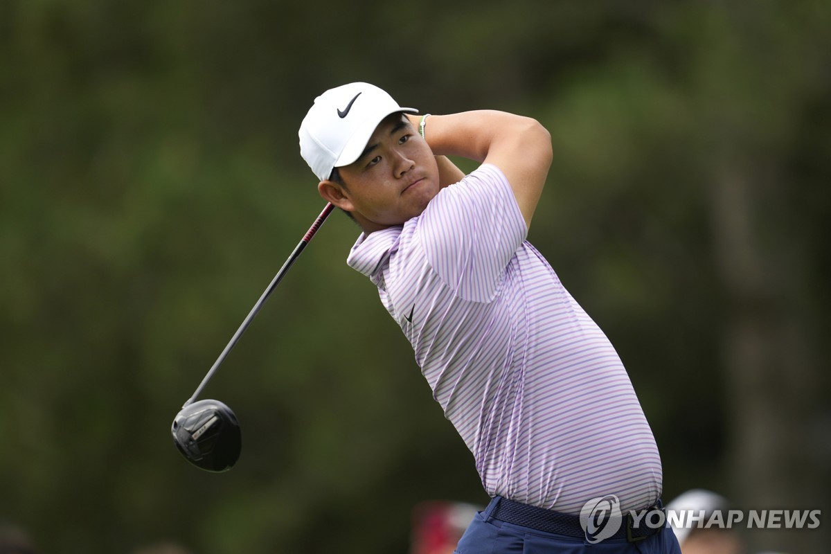 김주형, PGA 투어 로켓 모기지 클래식 1R 공동 115위