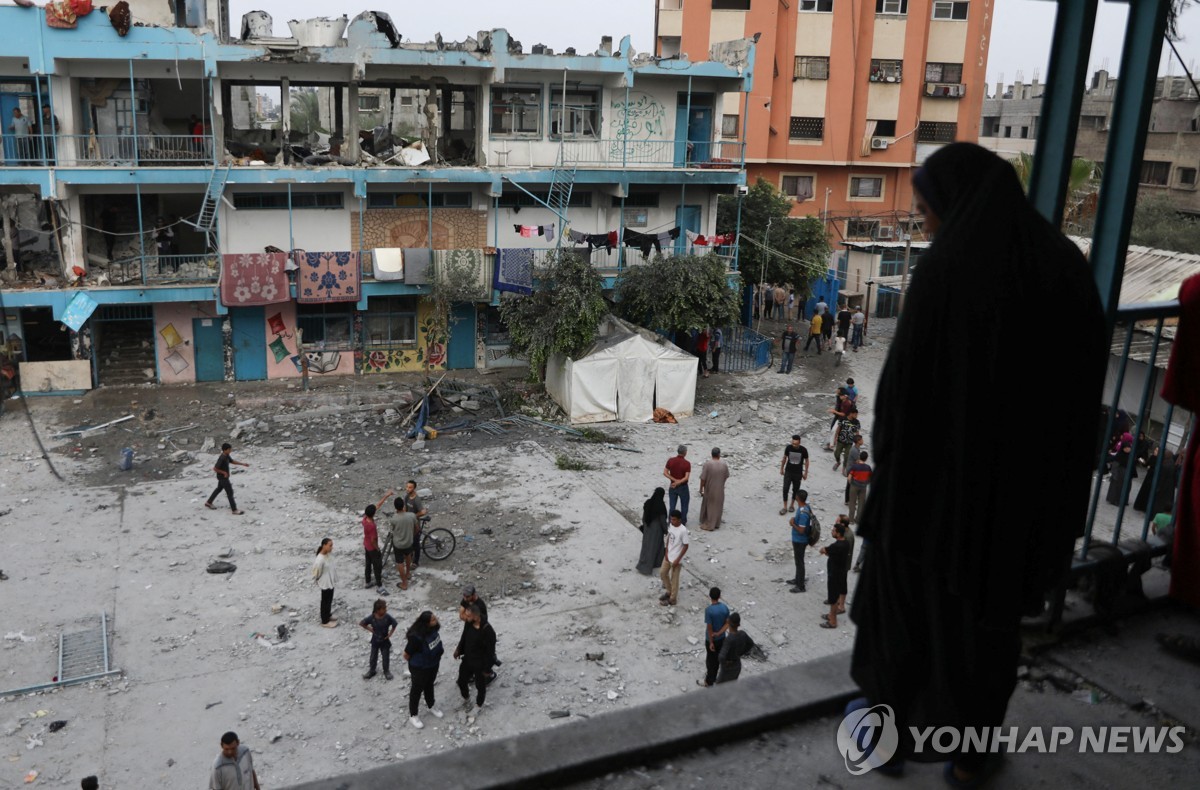 "이스라엘, 어린이 사망 가자 학교 공습에 미국산 폭탄 사용"