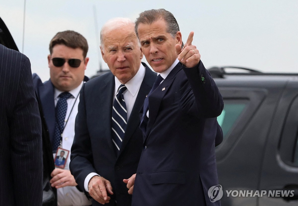 바이든 차남, 유죄 평결로 변호사 자격정지…박탈될 수도