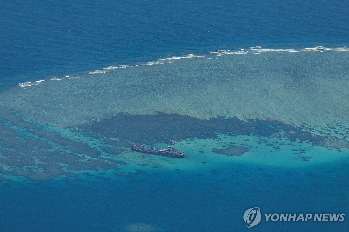 필리핀 "남중국해서 中해경선과 충돌 해군 1명 중상"