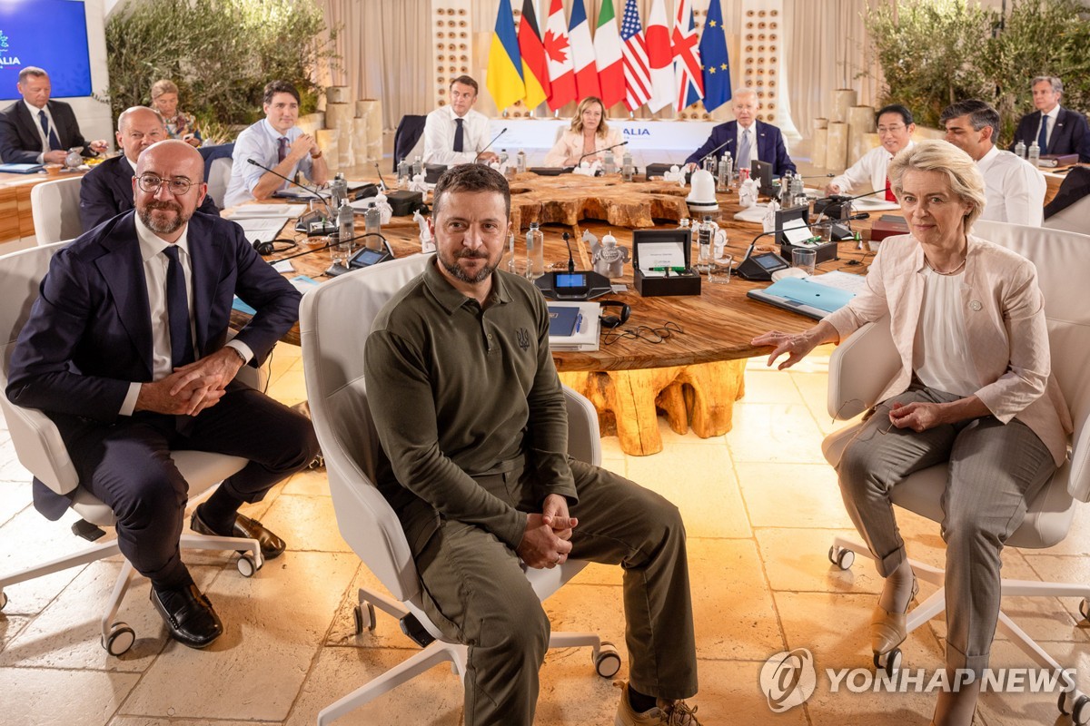 G7 정상회의 "북·러 군사협력 증가 가장 강력한 용어로 규탄"