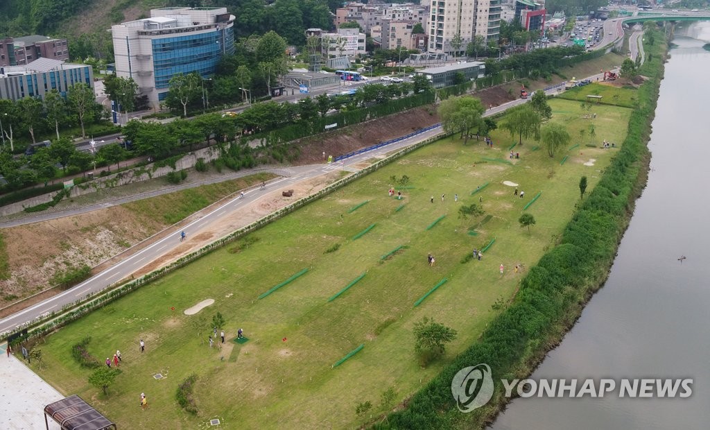 울산 동천강변 파크골프장 조성 두고 주민-동호인 갈등