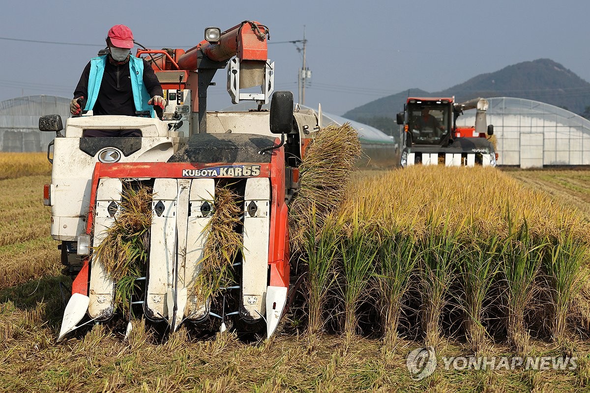 지난해 국내 농가 보유 농기계 196만여대…1% 증가